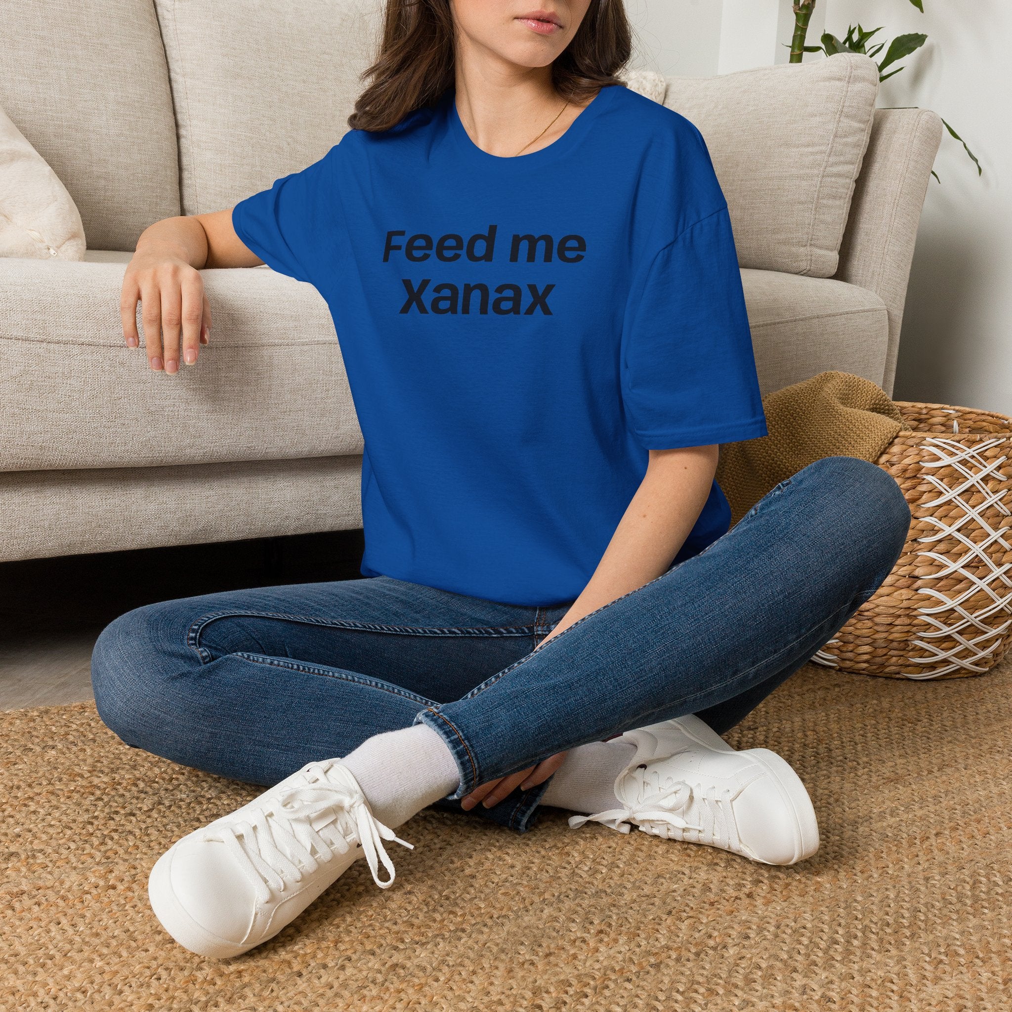 Give Me a Xanax T-Shirt — Funny Anxiety Relief Quote Tee
