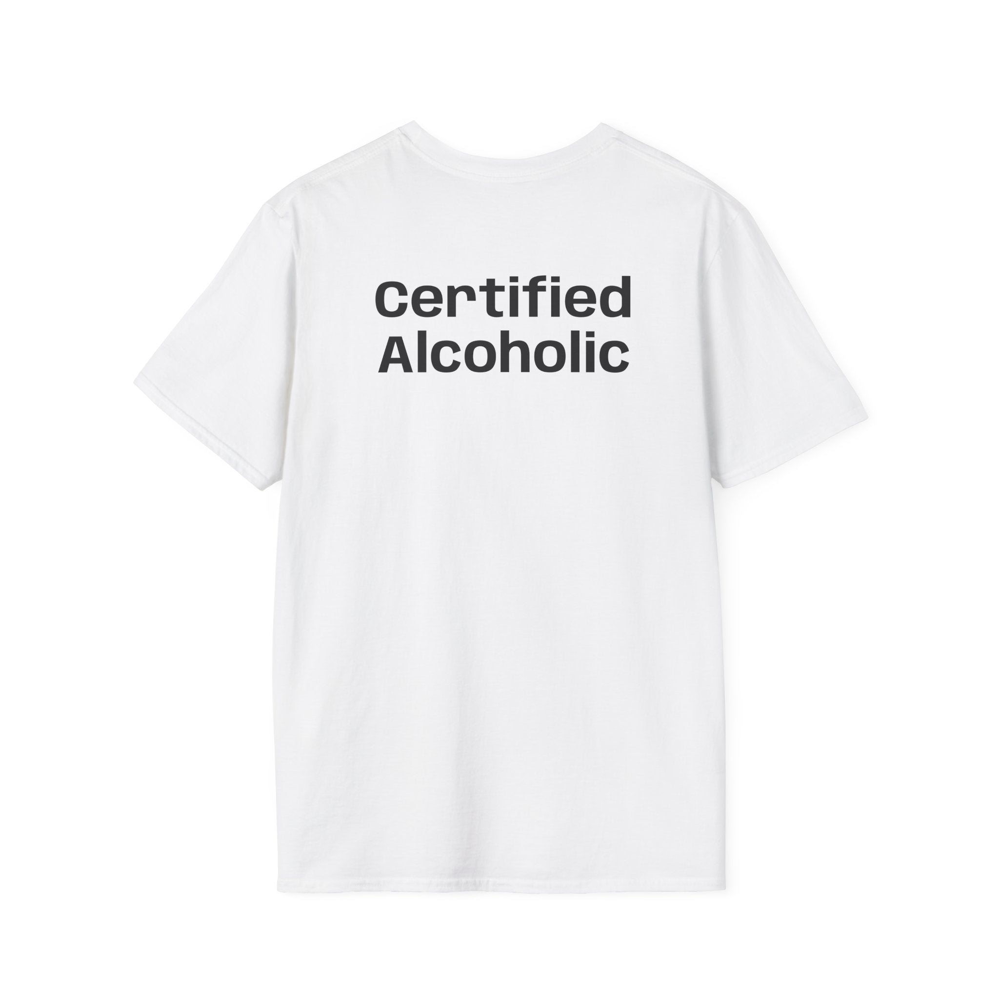 R4R Minimal Logo T-Shirt — Classic Chest Print Casual Tee