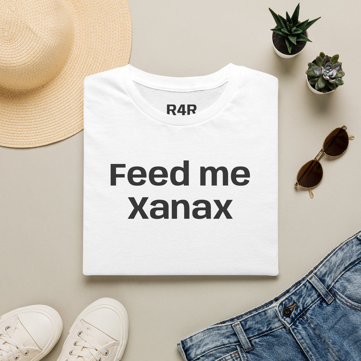 Give Me a Xanax T-Shirt — Funny Anxiety Relief Quote Tee