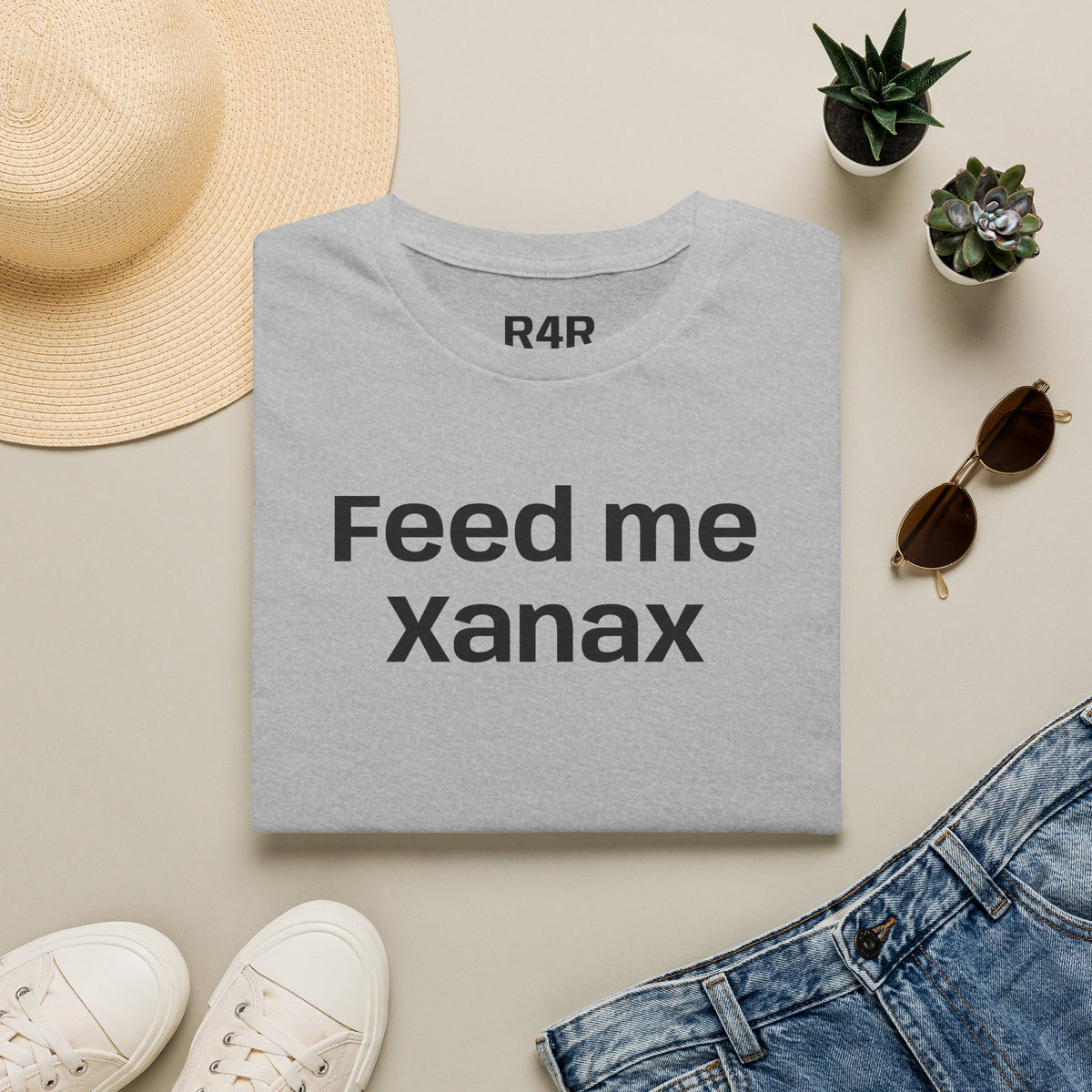 Give Me a Xanax T-Shirt — Funny Anxiety Relief Quote Tee