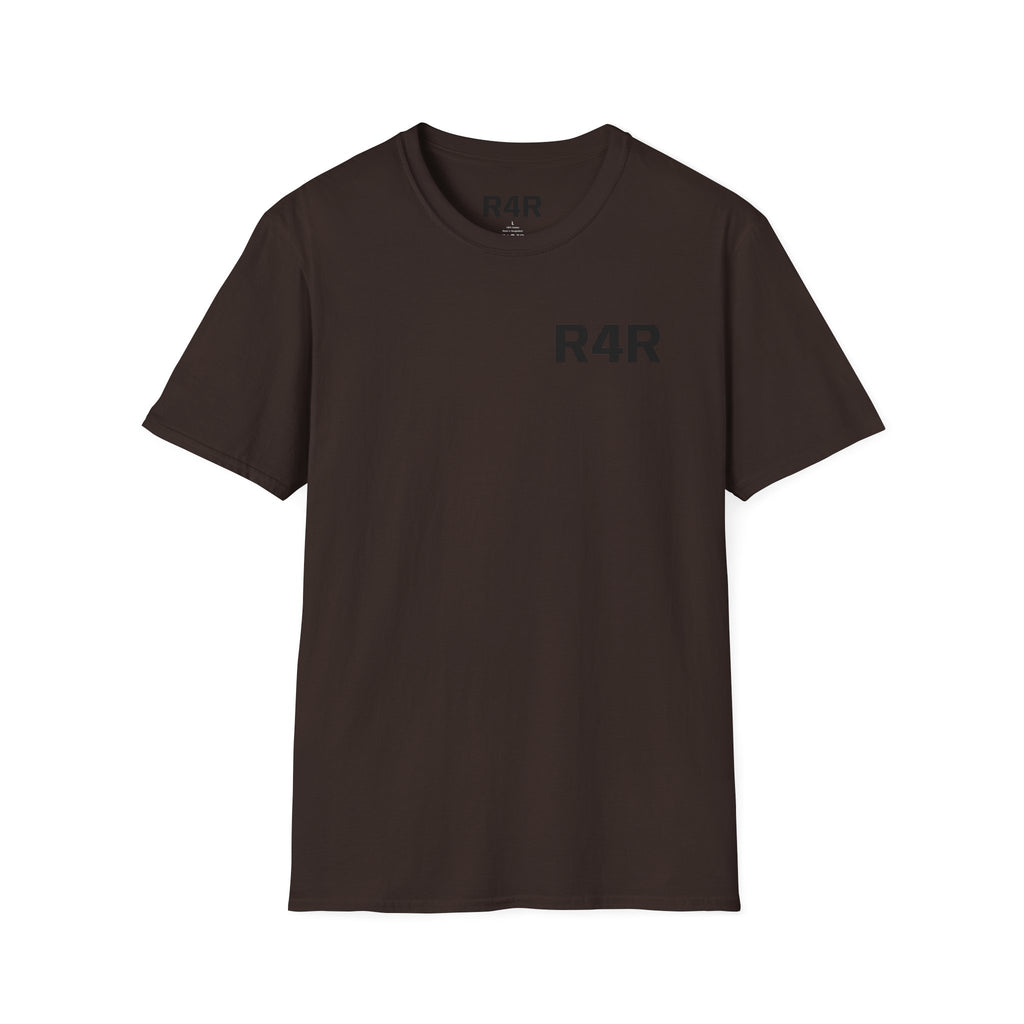 R4R Minimal Logo T-Shirt — Classic Chest Print Casual Tee