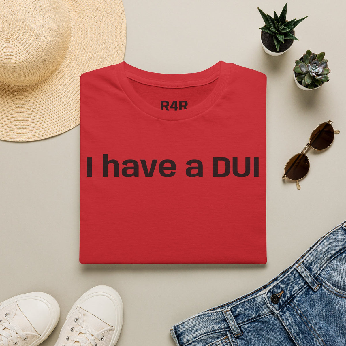 I Have a DUI T‑Shirt — Funny Honest Confession Tee