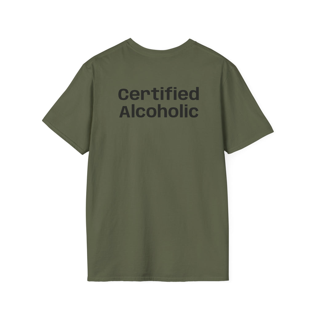 R4R Minimal Logo T-Shirt — Classic Chest Print Casual Tee