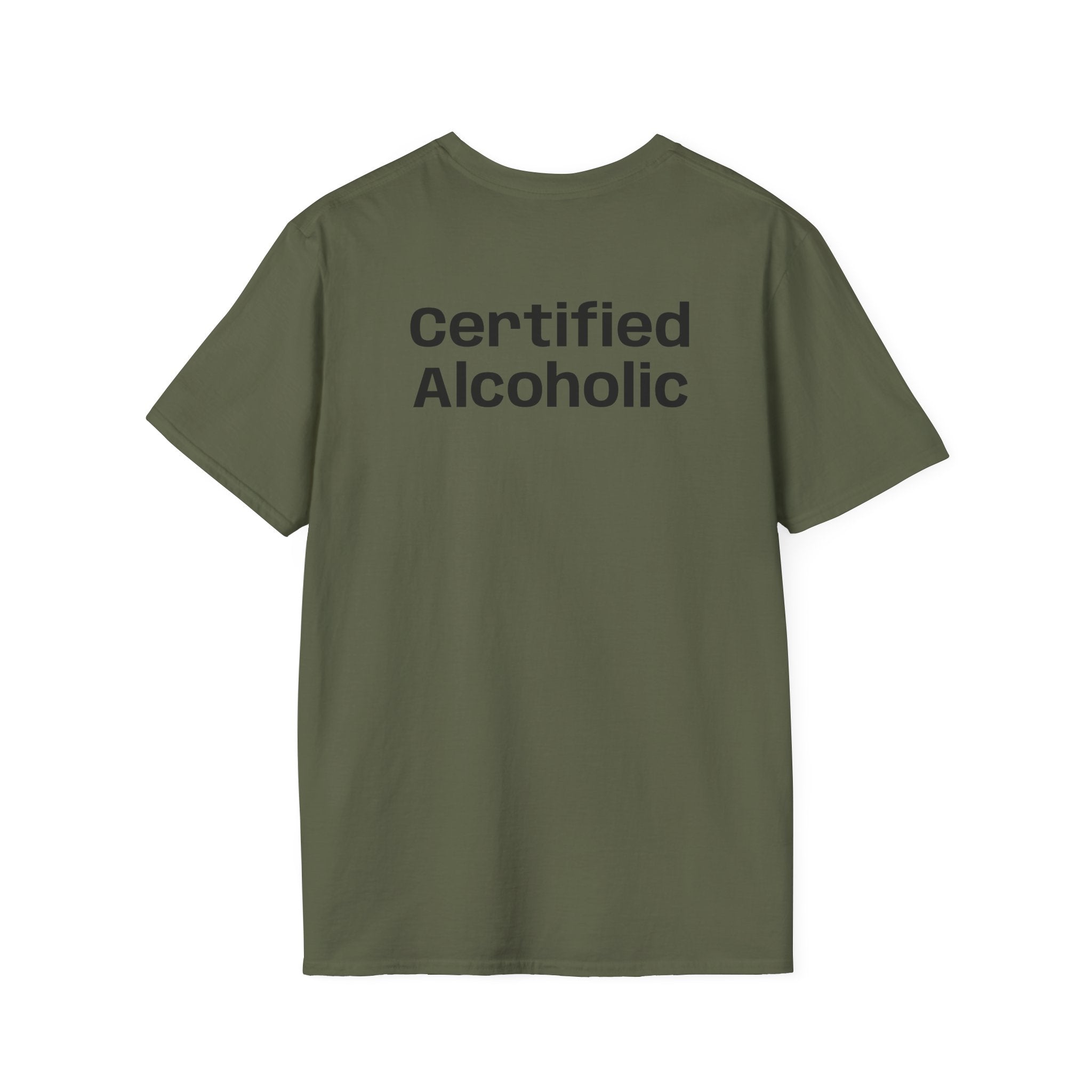 R4R Minimal Logo T-Shirt — Classic Chest Print Casual Tee