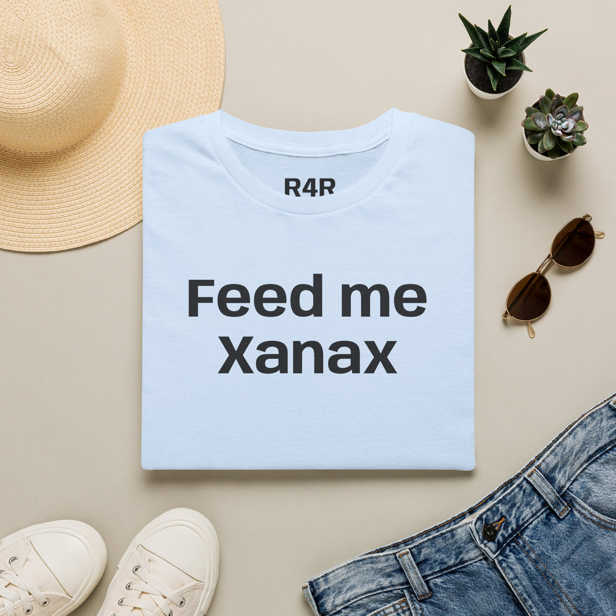 Give Me a Xanax T-Shirt — Funny Anxiety Relief Quote Tee