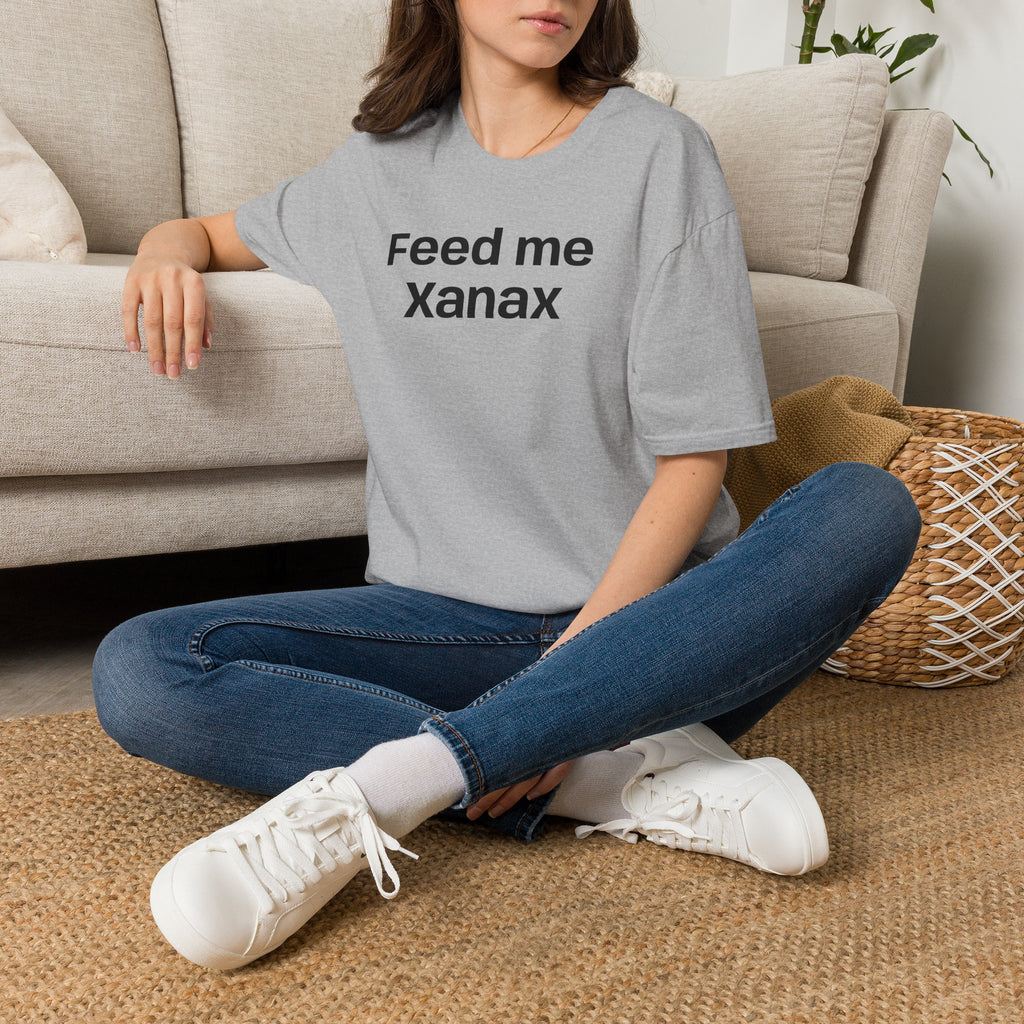 Give Me a Xanax T-Shirt — Funny Anxiety Relief Quote Tee