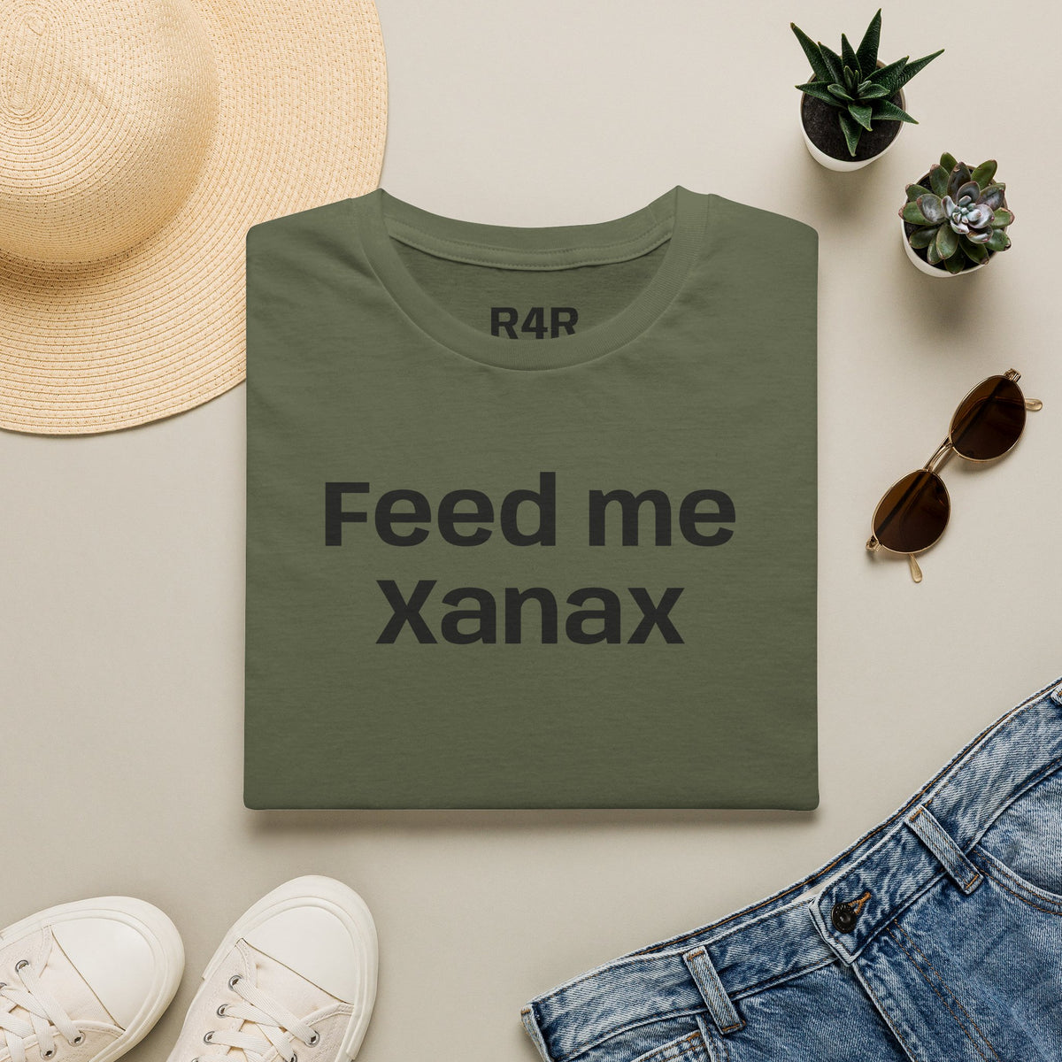 Give Me a Xanax T-Shirt — Funny Anxiety Relief Quote Tee