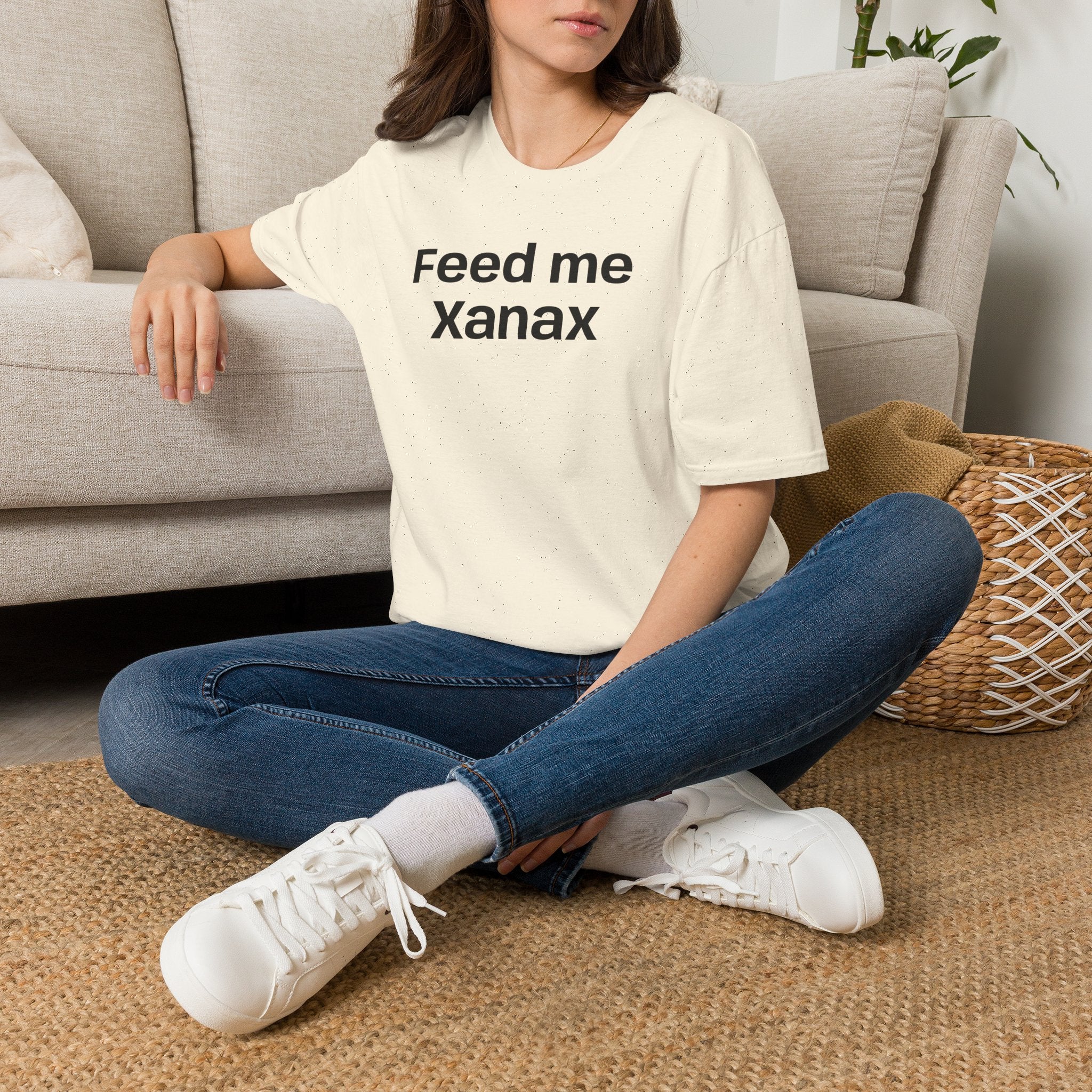 Give Me a Xanax T-Shirt — Funny Anxiety Relief Quote Tee